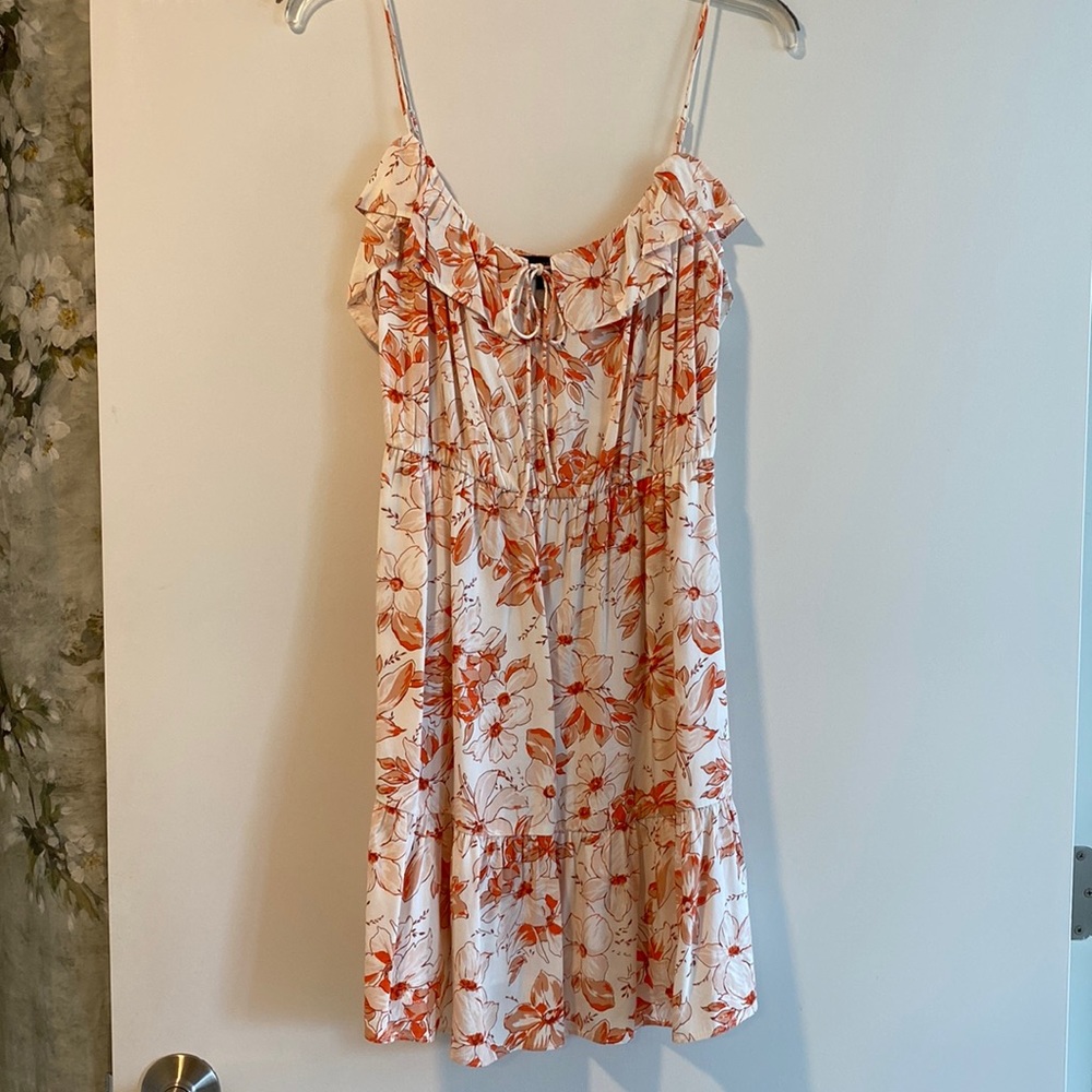 J Crew floral slip dress!